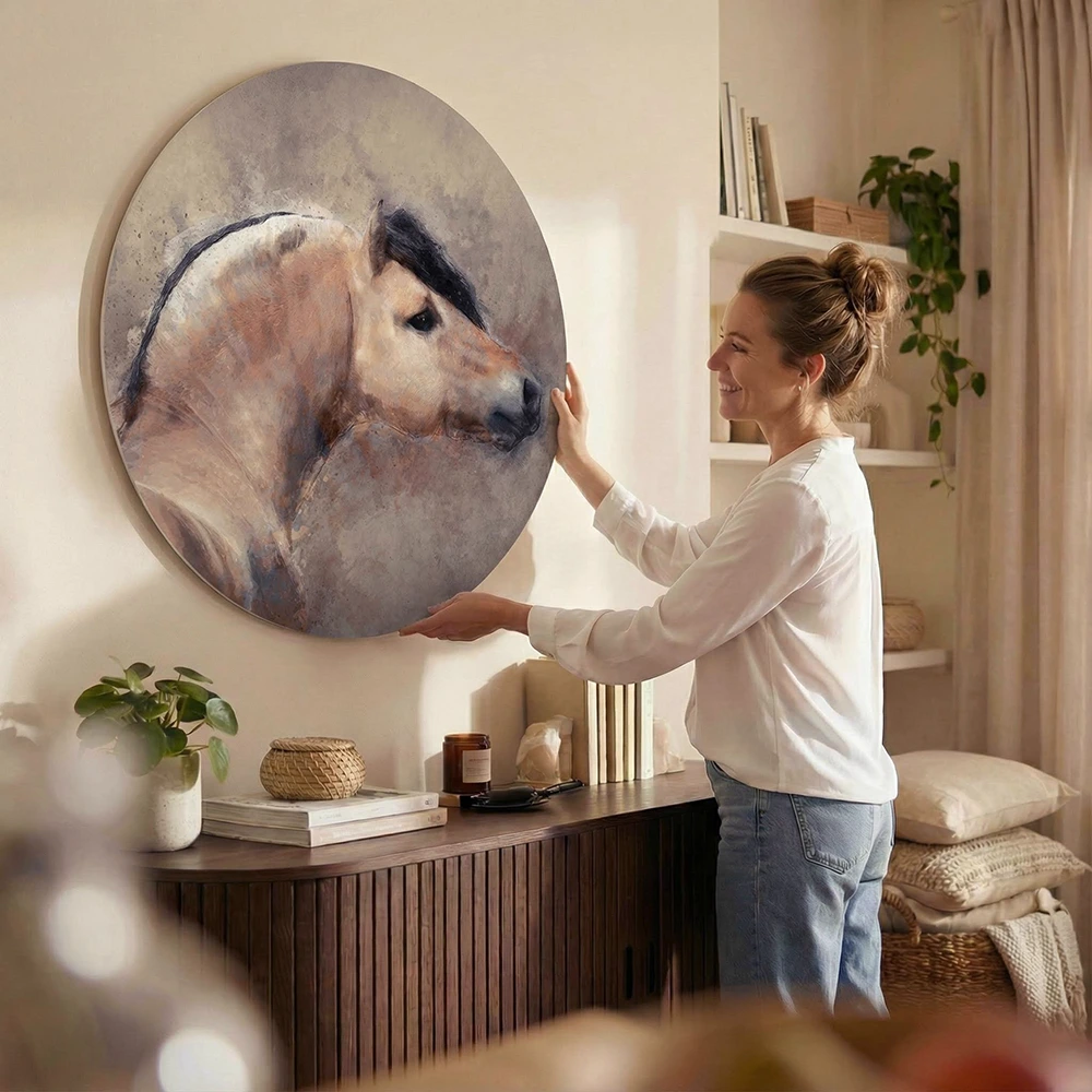 paardenportret-handgetekend-fjord-muurcirkel