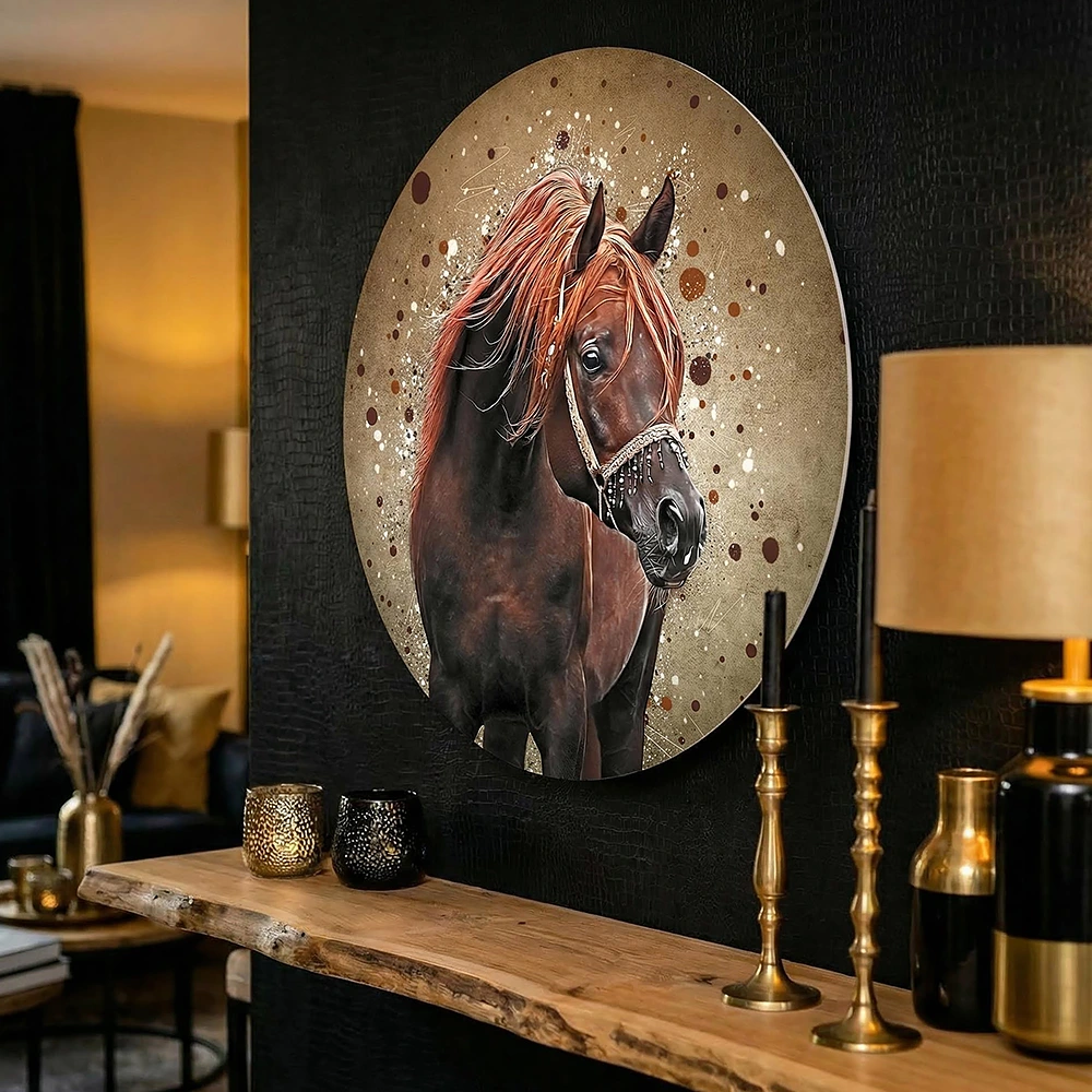 splash-portret-wall-art-muurcirkel-wandcirkel-paardenportret