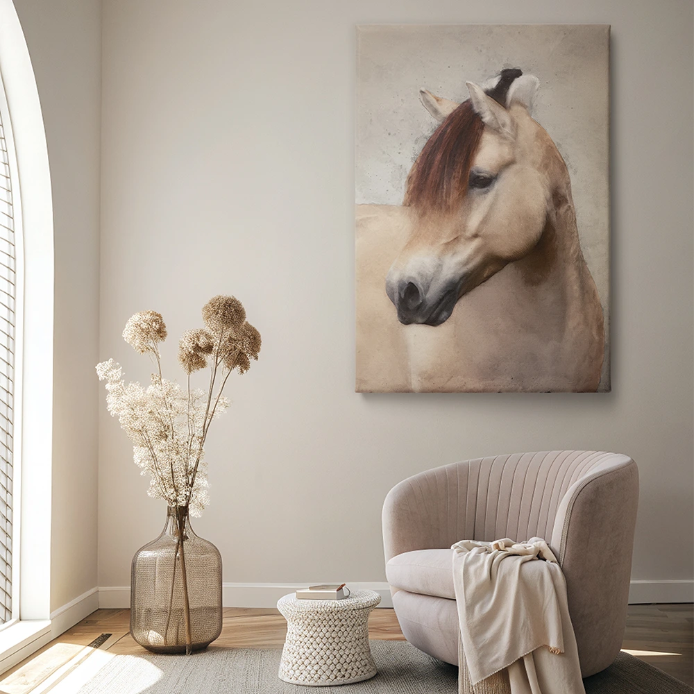 watercolor-kunstwerk-schilderij-fjordenpaard-pony-herinnering